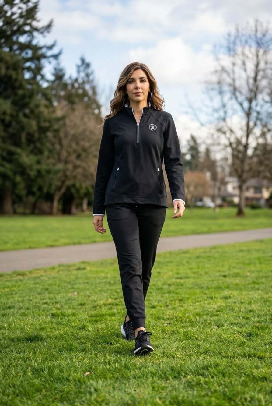 Zero Restriction Women's 122nd U.S. Open The Country Club Z700 Quarter-Zip Pullo